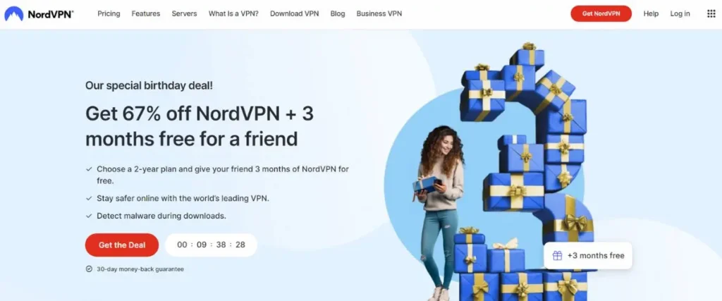 NordVPN birthday limited offer